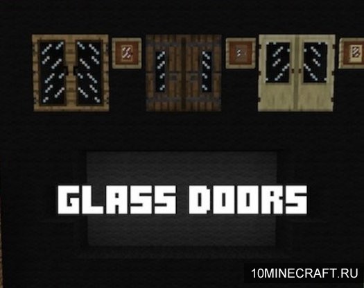 Текстуры GlassDoors для Майнкрафт 1.12 [32x]