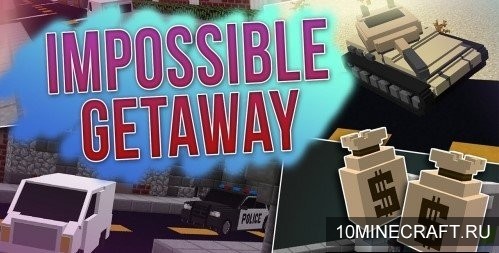 Карта Impossible Getaway для Майнкрафт 