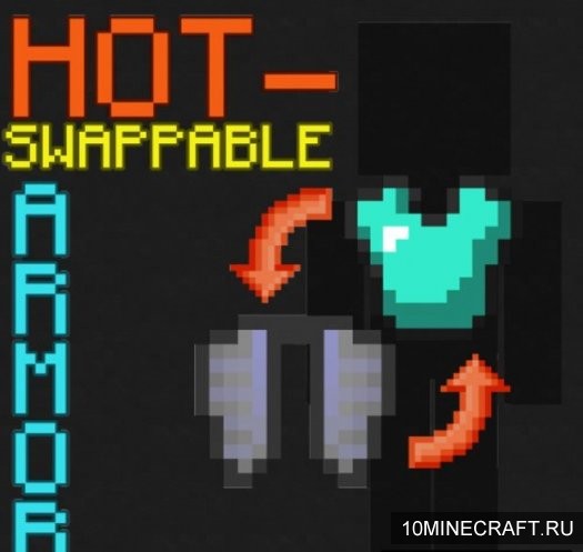 Мод Hot-Swappable Armor для Майнкрафт 1.9.4