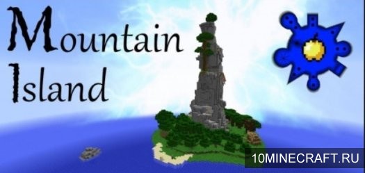 Карта Mountain Island для Майнкрафт 