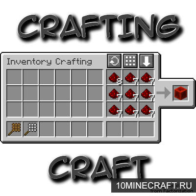 Мод CraftingCraft для Майнкрафт 1.7.10