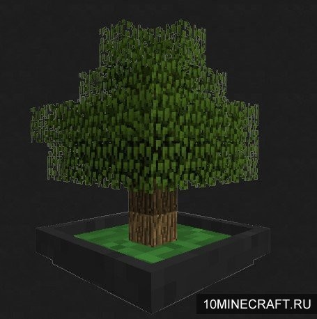Мод Bonsai Trees для Майнкрафт 1.12.2