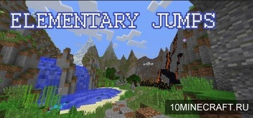 Карта Elementary Jumps для Майнкрафт 