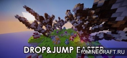 Карта Drop&Jump Easter для Майнкрафт 