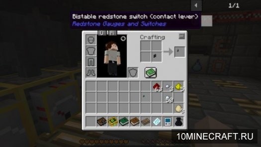 Redstone Gauges and Switches