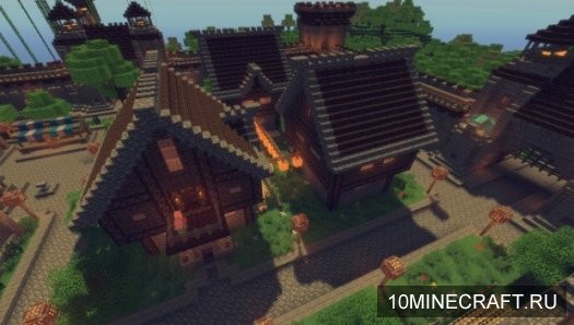 Medieval Fantasy Town