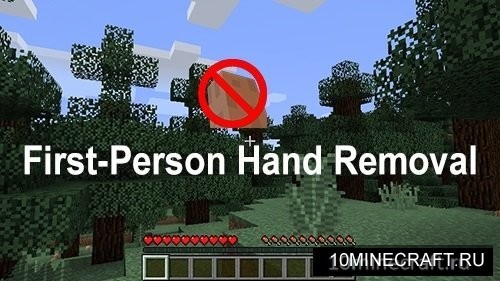 First-Person Hand Removal